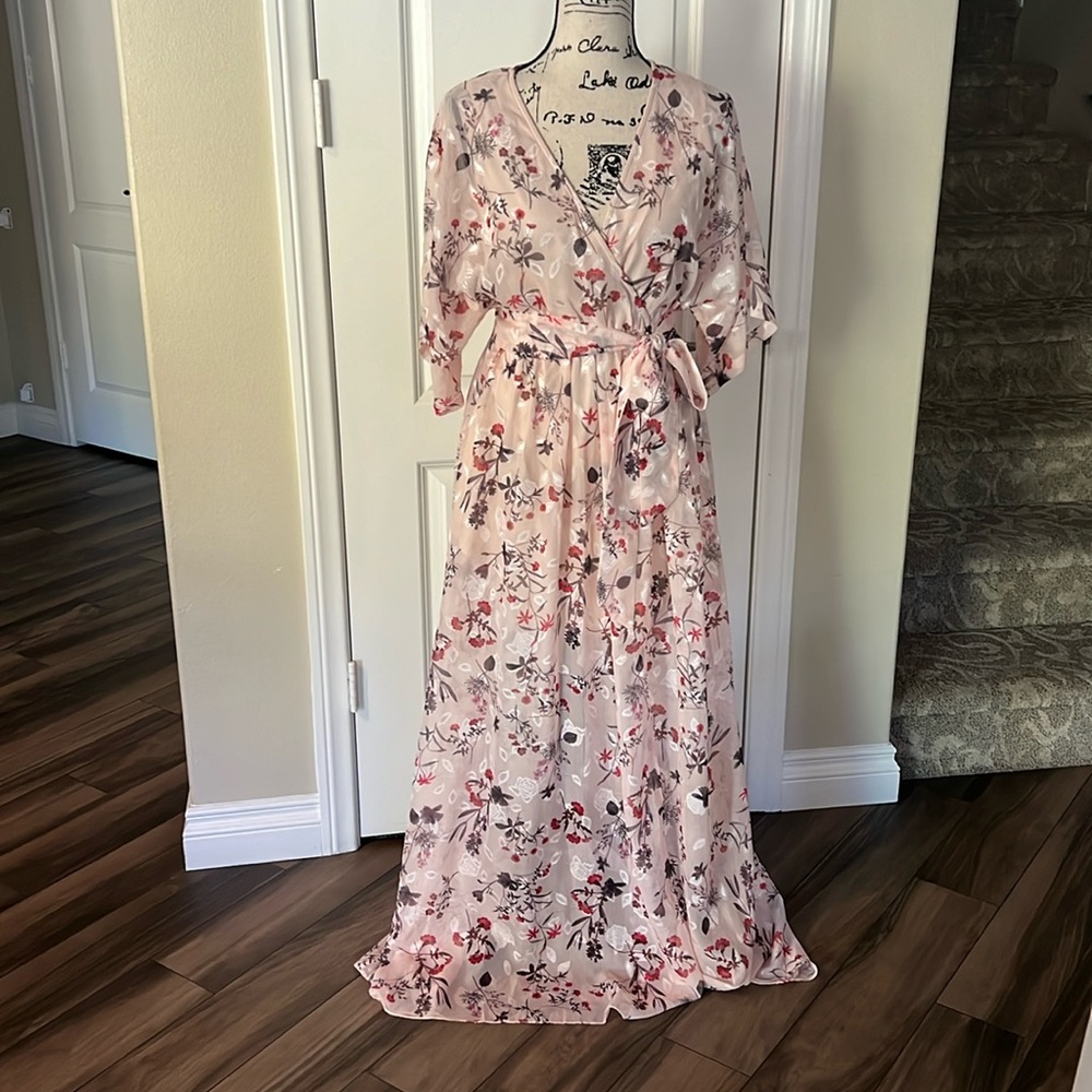 Baltic Born Luca Jacquard Kimono Maxi
Dress NWT - Picture 4 of 14